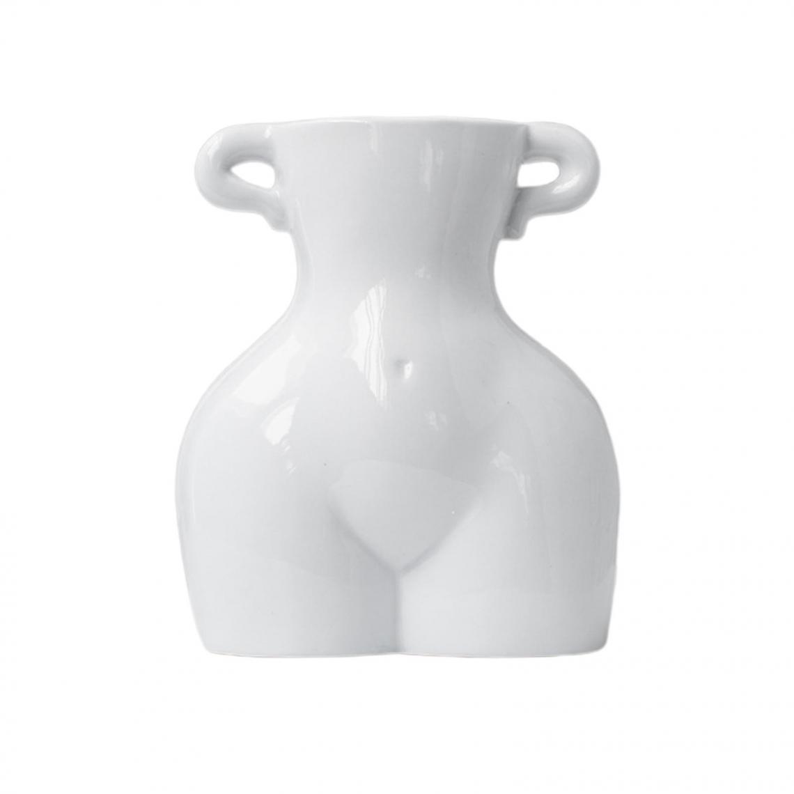 marque generique - Art de vase à fleurs en forme de corps de - Vases