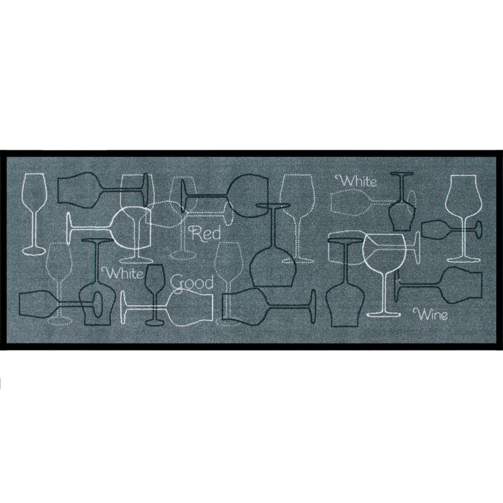 Pegane - Tapis de cuisine en polyamide Grand cru - Dim : 50 x 120 cm - PEGANE - - Tapis