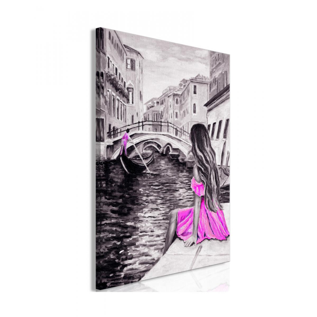 Artgeist - Tableau - Far Dreams (1 Part) Vertical Pink 60x90 - Tableaux, peintures
