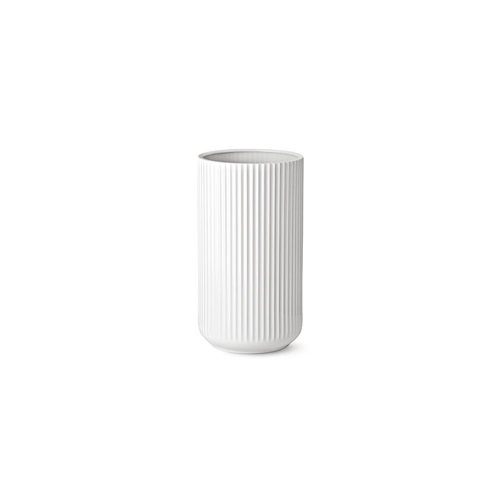Lyngby Porcelaen - Vase en porcelaine Lyngby - 15 cm - blanc - Objets déco