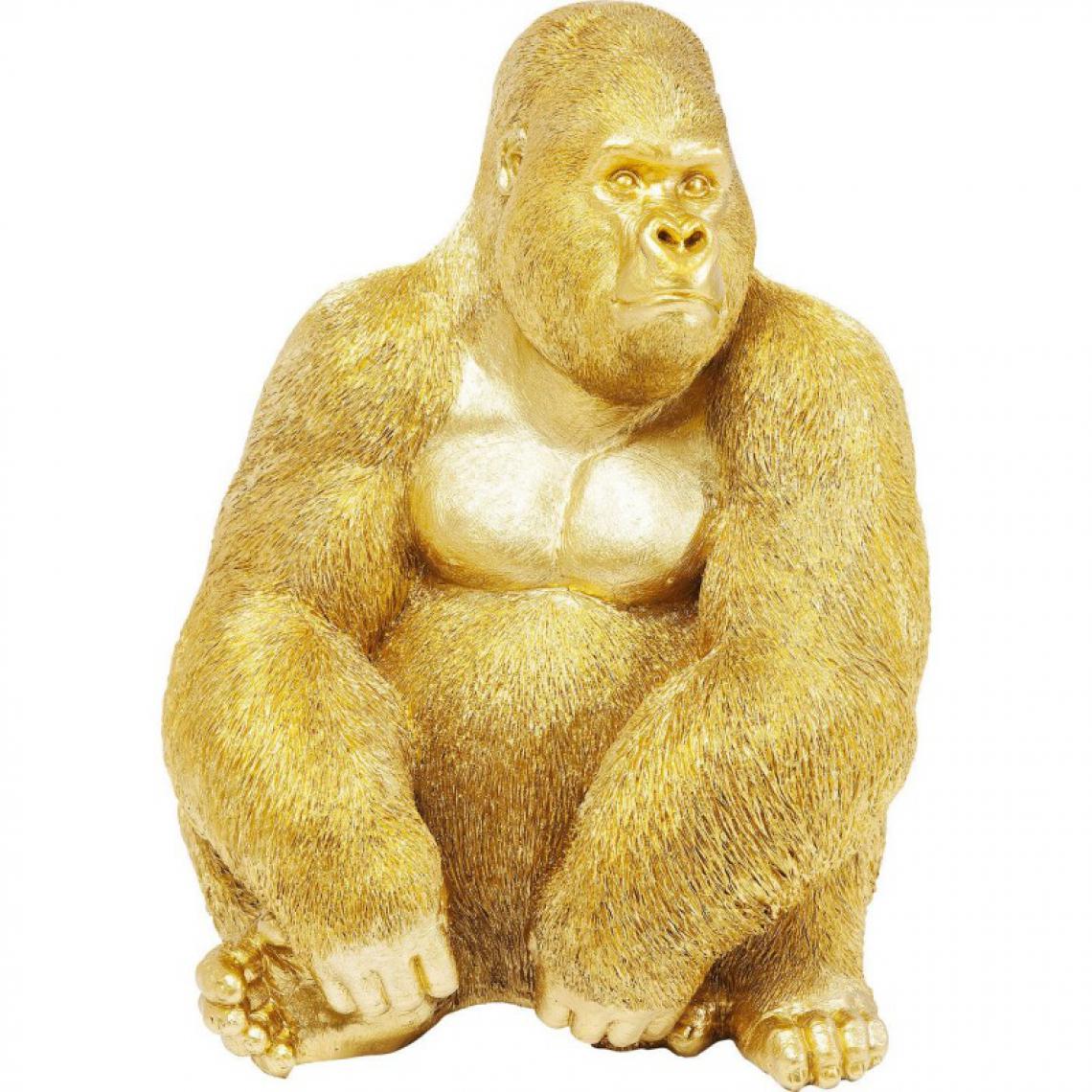 Karedesign - Déco Gorille XL doré Kare Design - Statues