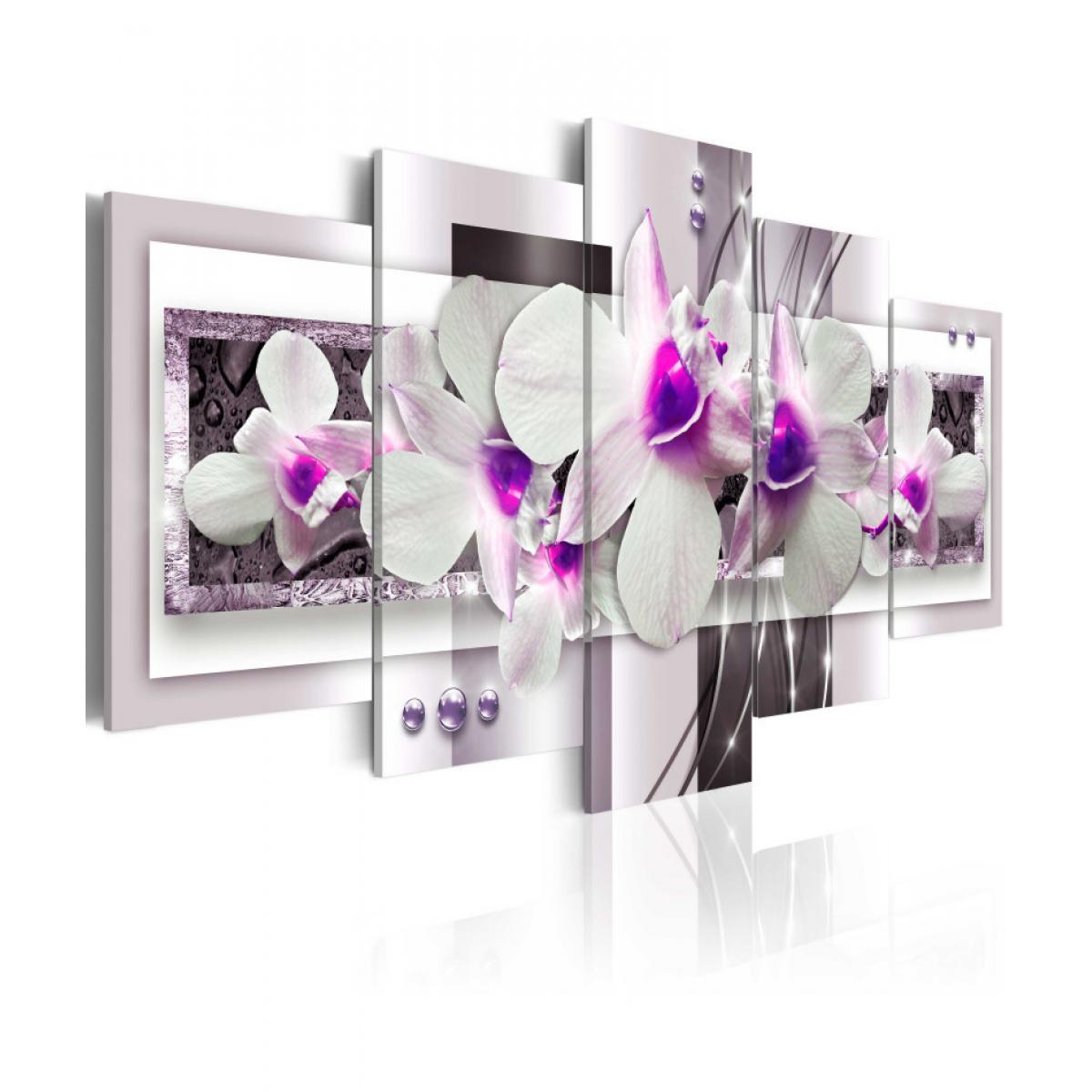 Artgeist - Tableau - With violet accent 100x50 - Tableaux, peintures