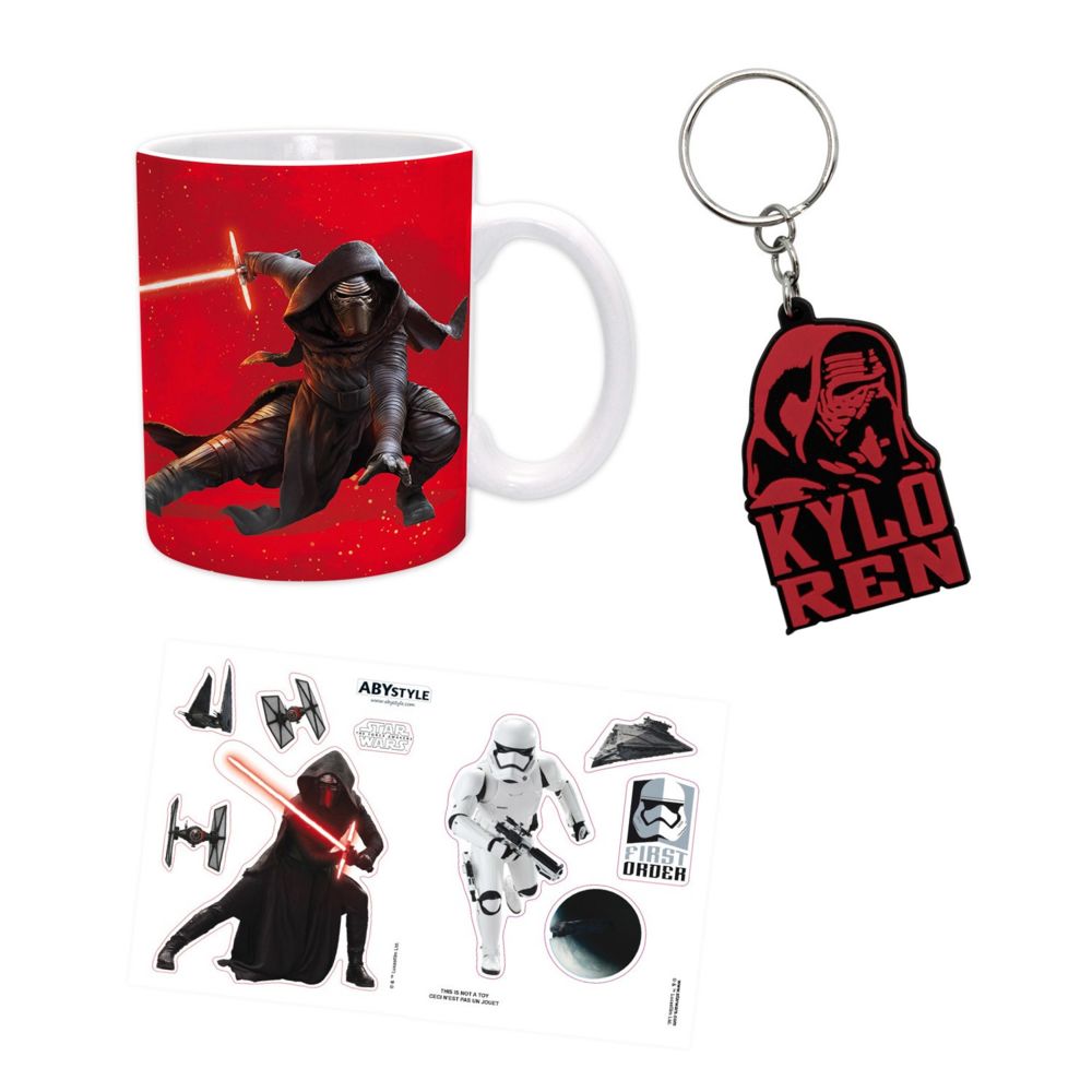 Abystyle - Coffret cadeau Star Wars : Mug, porte-clés et stickers : Kylo Ren - Cadres, pêle-mêle