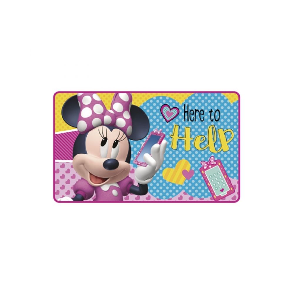 Arditex - Disney Minnie Mouse Tapis Enfant Ultra Doux 45 x 75 cm - Tapis