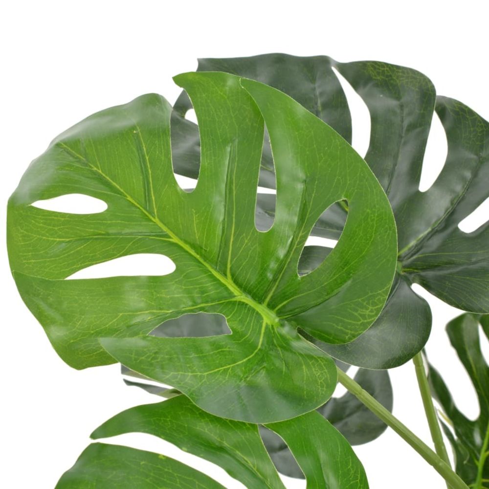 marque generique - Icaverne - Fleurs et plantes artificielles gamme Plante artificielle avec pot Monstera Vert 100 cm - Plantes et fleurs artificielles