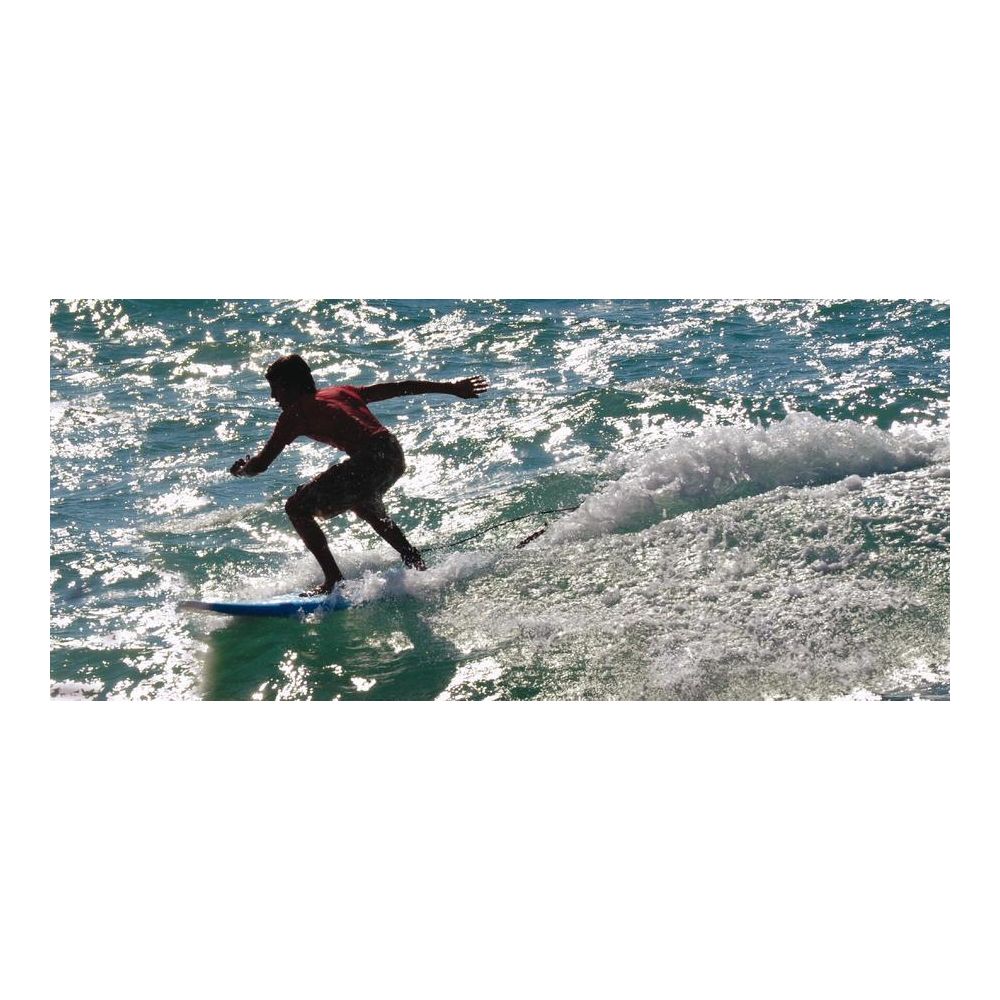 Bebe Gavroche - Ocean surfing, photo murale intissée, 202 x 90 cm, 1 part - Affiches, posters