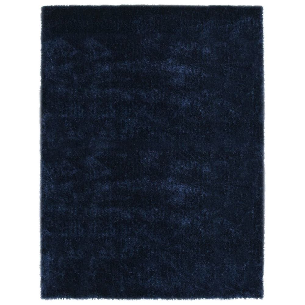Vidaxl - vidaXL Tapis Shaggy 120 x 160 cm Bleu - Tapis
