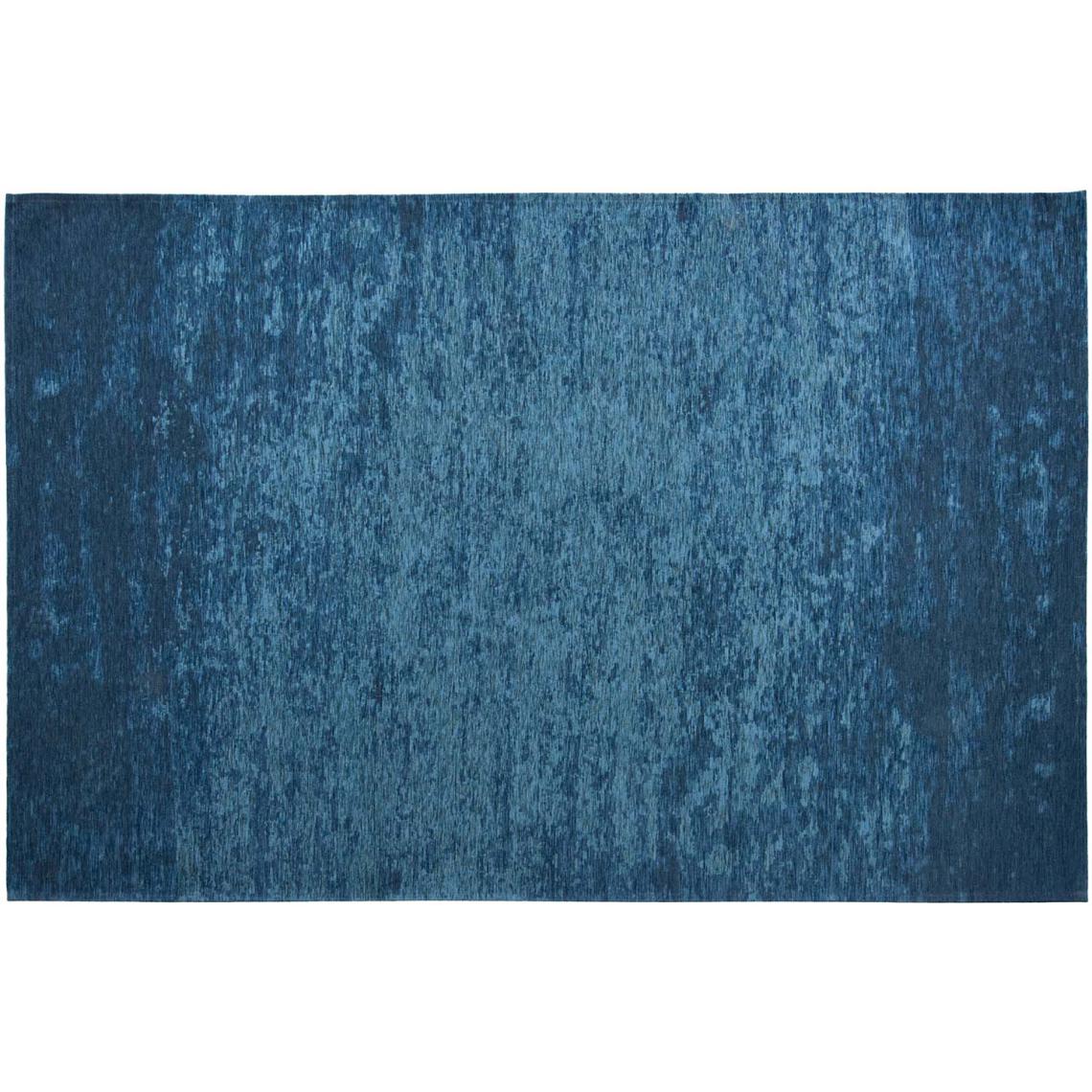 Vivaraise - Tapis effet délavé argent Camaieu 230 x 155 cm - Tapis