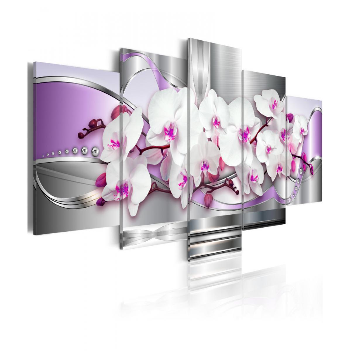 Artgeist - Tableau - Orchidée et fantaisie 100x50 - Tableaux, peintures
