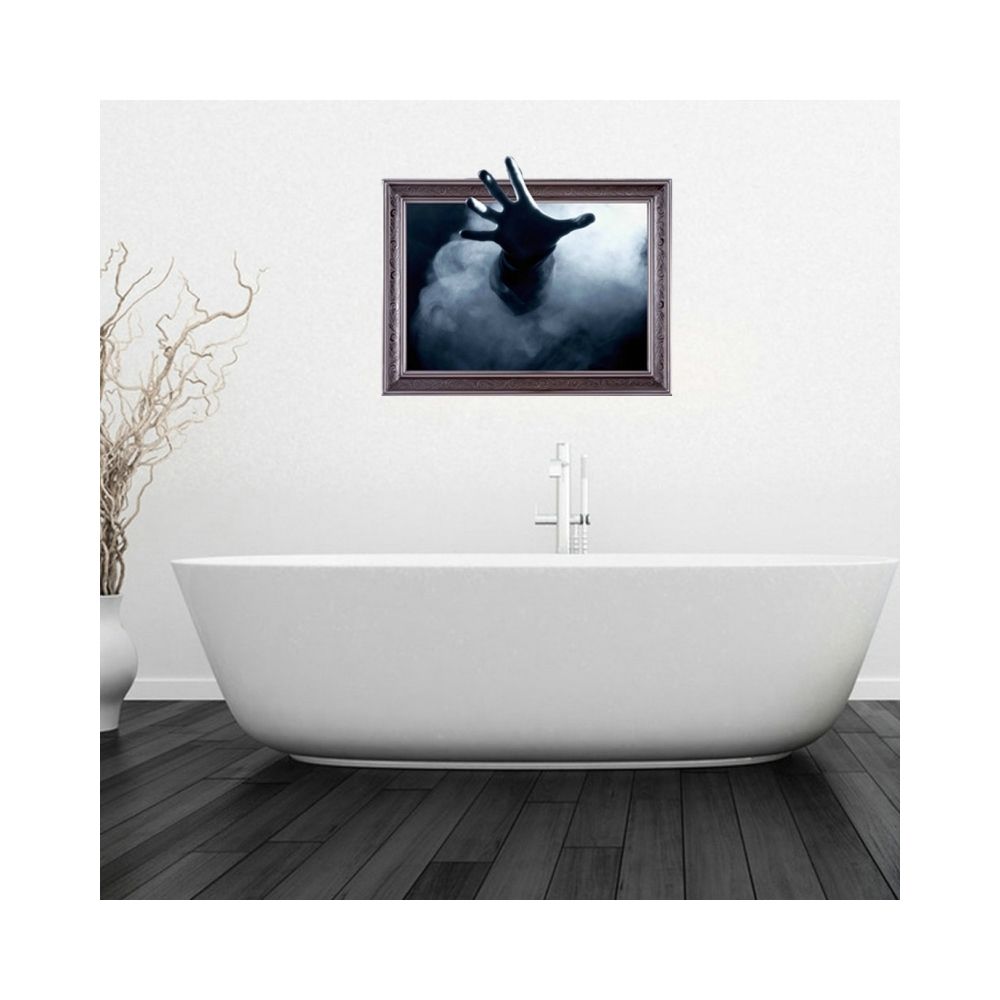 Wewoo - Sticker Mural Autocollants d'art de salle de bains 3D, taille: 69,7 x 58 x 0,3 cm - Stickers