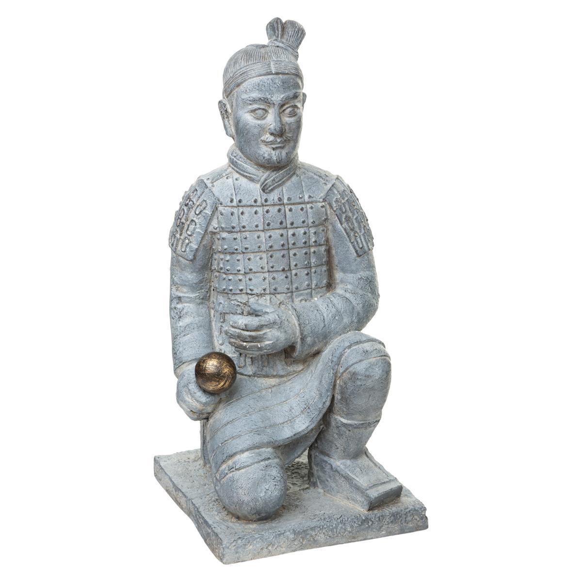 Atmosphera, Createur D'Interieur - Samourai à genoux H80 - Statues