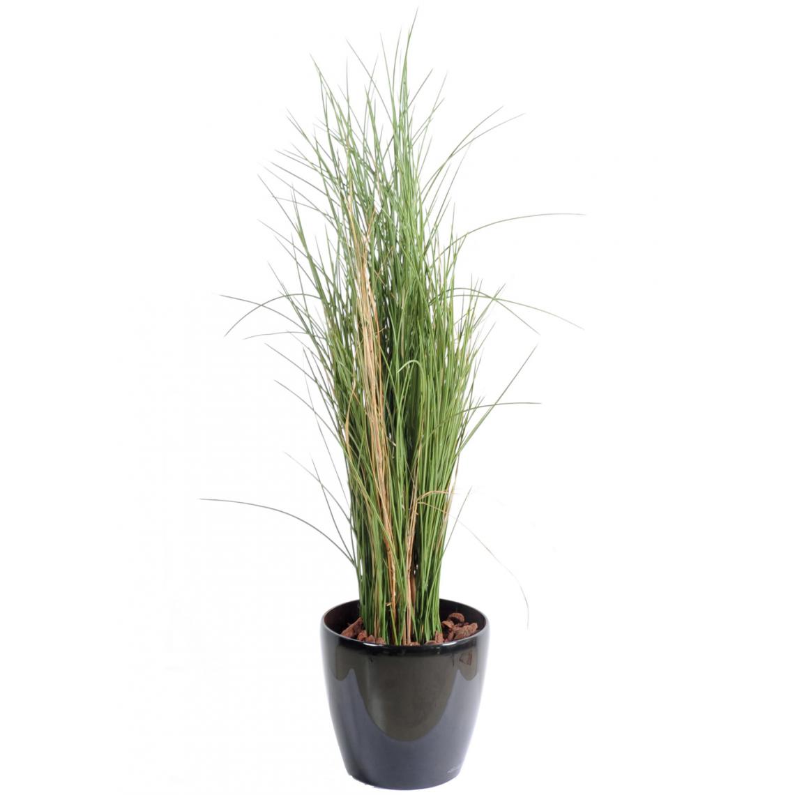 Pegane - Plante artificielle haute gamme Spécial extérieur / Herbe artificielle - Dim : 115 x 40 cm - Plantes et fleurs artificielles