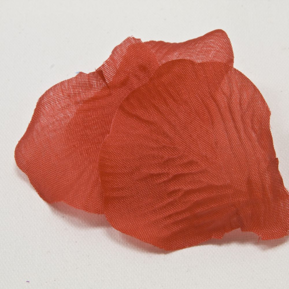 Visiodirect - Lot de 1000 Pétales en tissu coloris Rouge - 5,5 x 3,5 cm - Objets déco