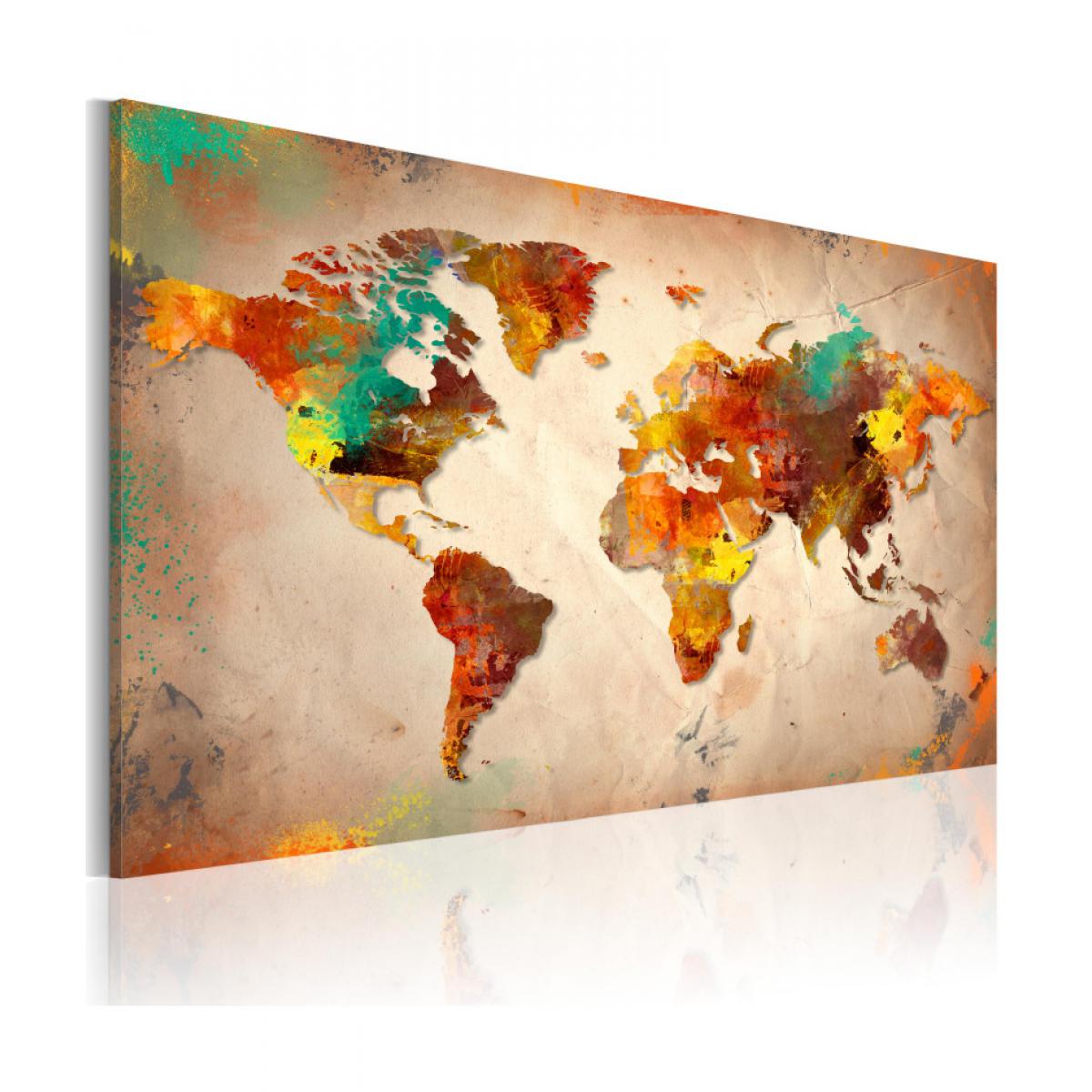 Artgeist - Tableau - Painted World 120x80 - Tableaux, peintures