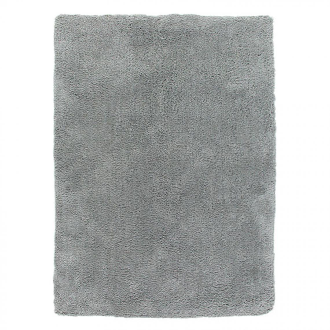 Thedecofactory - COCOON - Tapis shaggy extra doux gris 60x90 - Tapis