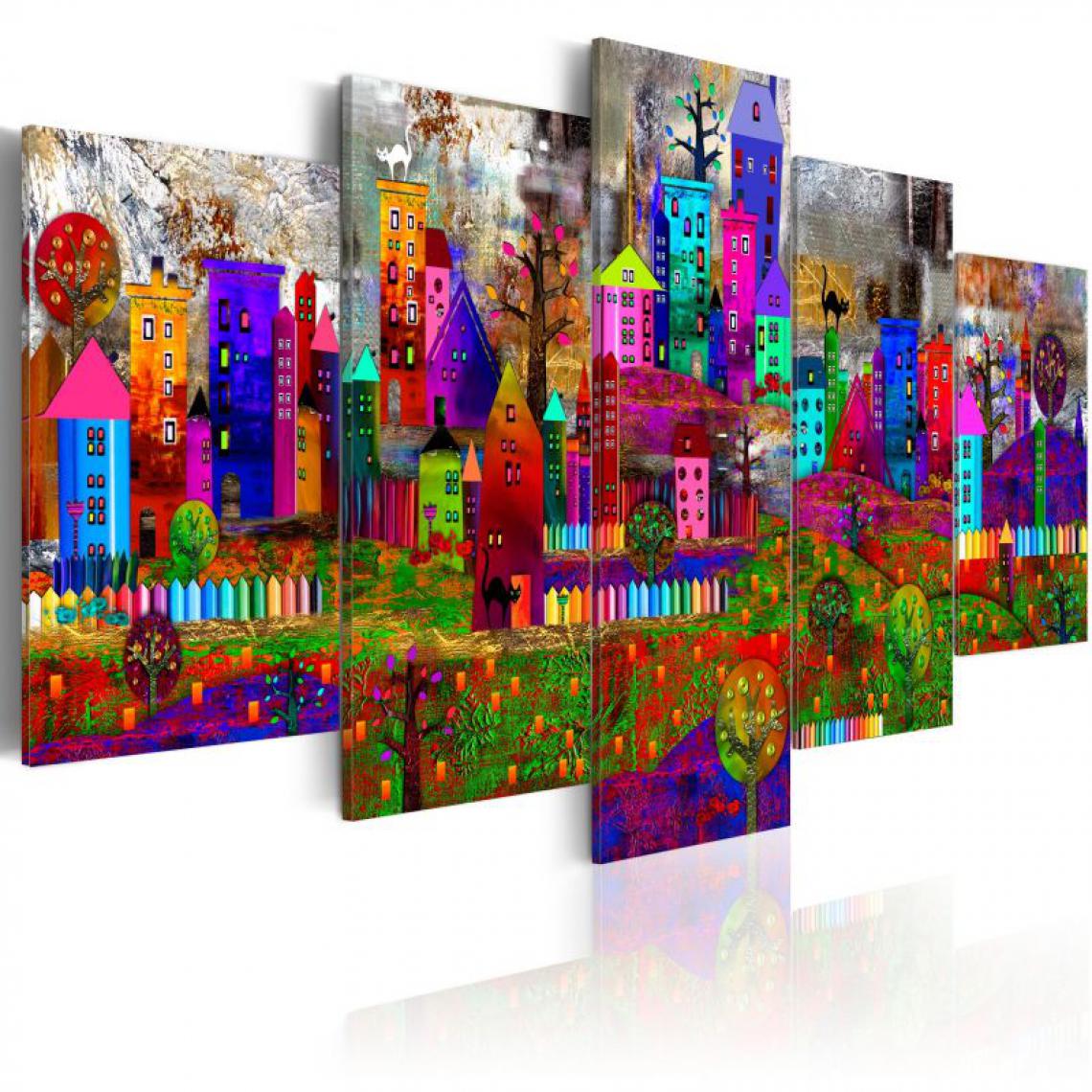Artgeist - Tableau - The City of Expression .Taille : 100x50 - Tableaux, peintures