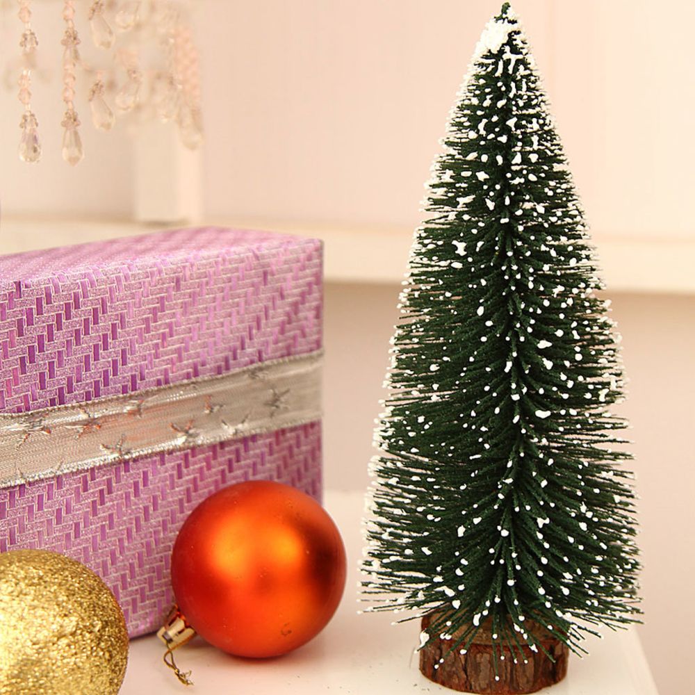 marque generique - 10cm Mini Noël Artificiel Arbre De Noël Festival Fête Ornements Décor Cadeau - Décorations de Noël