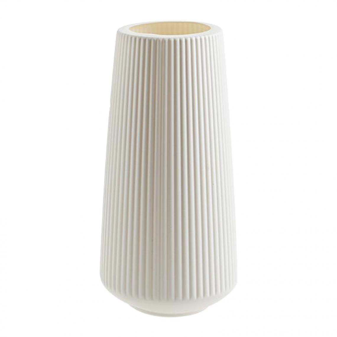 marque generique - Décoration De Vase à Fleurs Pot De Fleur En Plastique Cadeau De Pendaison De Crémaillère Style Blanc 2 - Pots, cache-pots