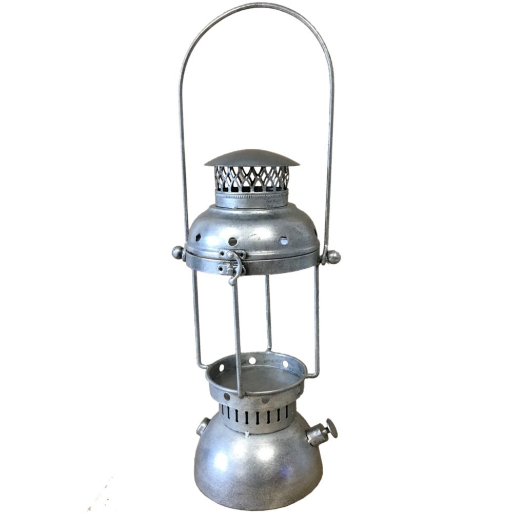 Fayet - Grand Photophore métal et verre 50.2 cm - Bougeoirs, chandeliers