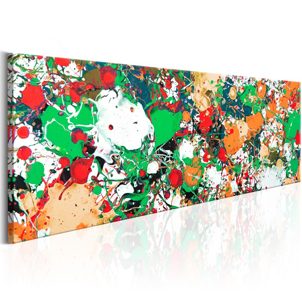 Bimago - Tableau | Colourful Bravado | 150x50 | XL | Abstraction | Multicolores | | - Tableaux, peintures