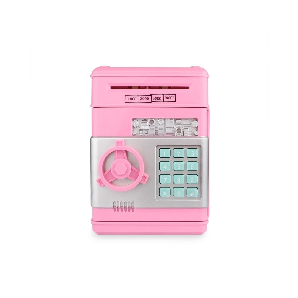 Wewoo - Tirelire Boîte de rangement électronique rose - Objets déco