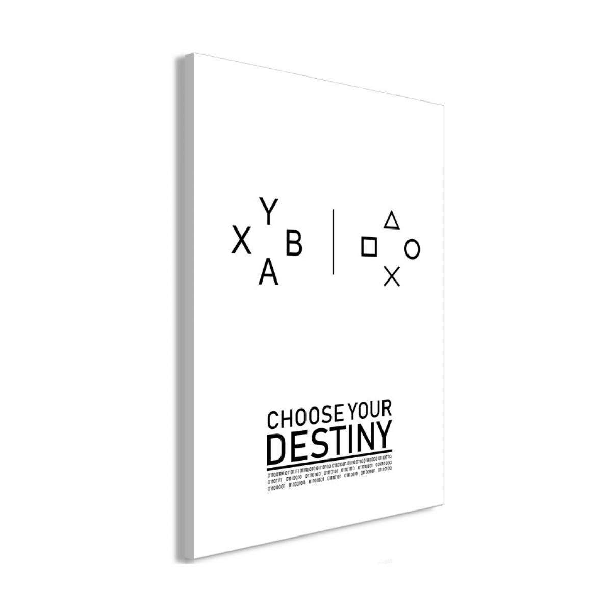 Artgeist - Tableau - Choose Your Destiny (1 Part) Vertical 40x60 - Tableaux, peintures