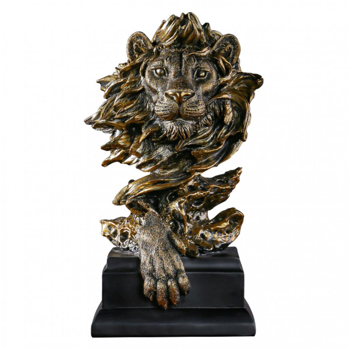 marque generique - figurine de lion - Statues