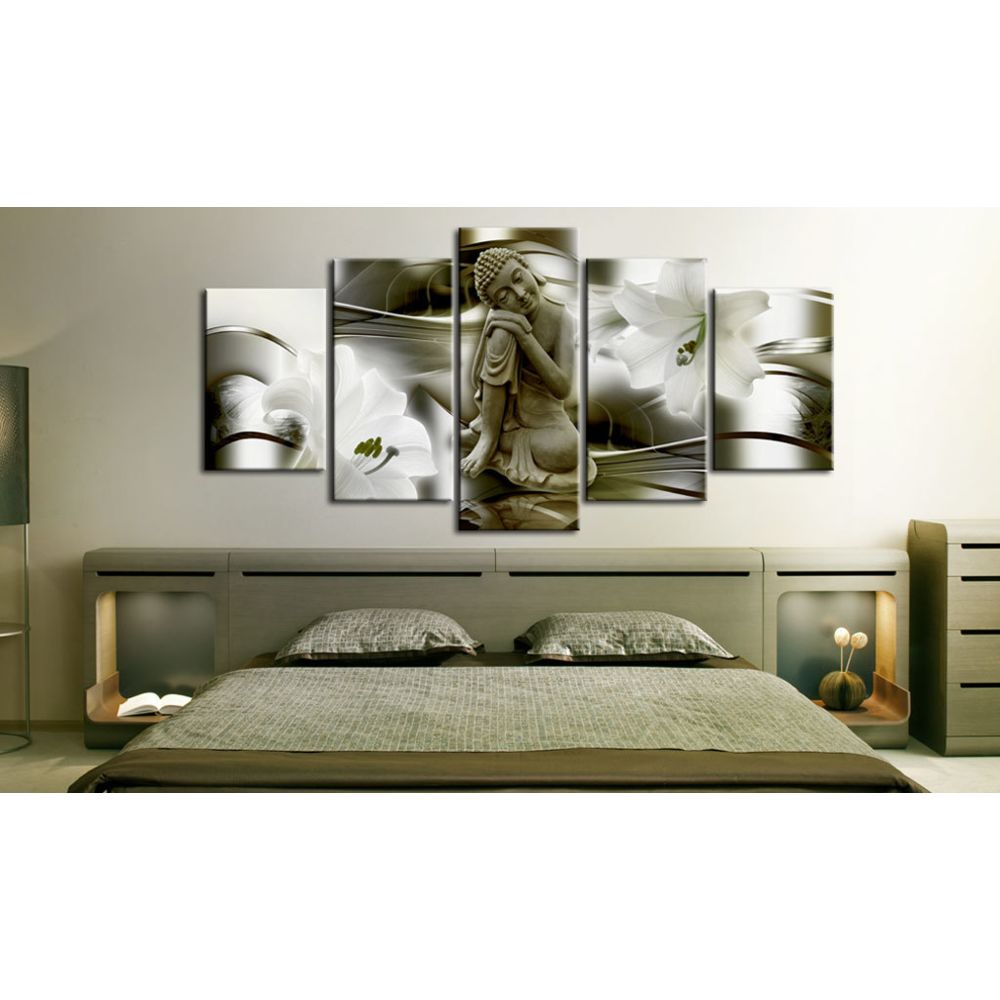 marque generique - 200x100 Tableau Chic Thoughts of the Buddha - Tableaux, peintures