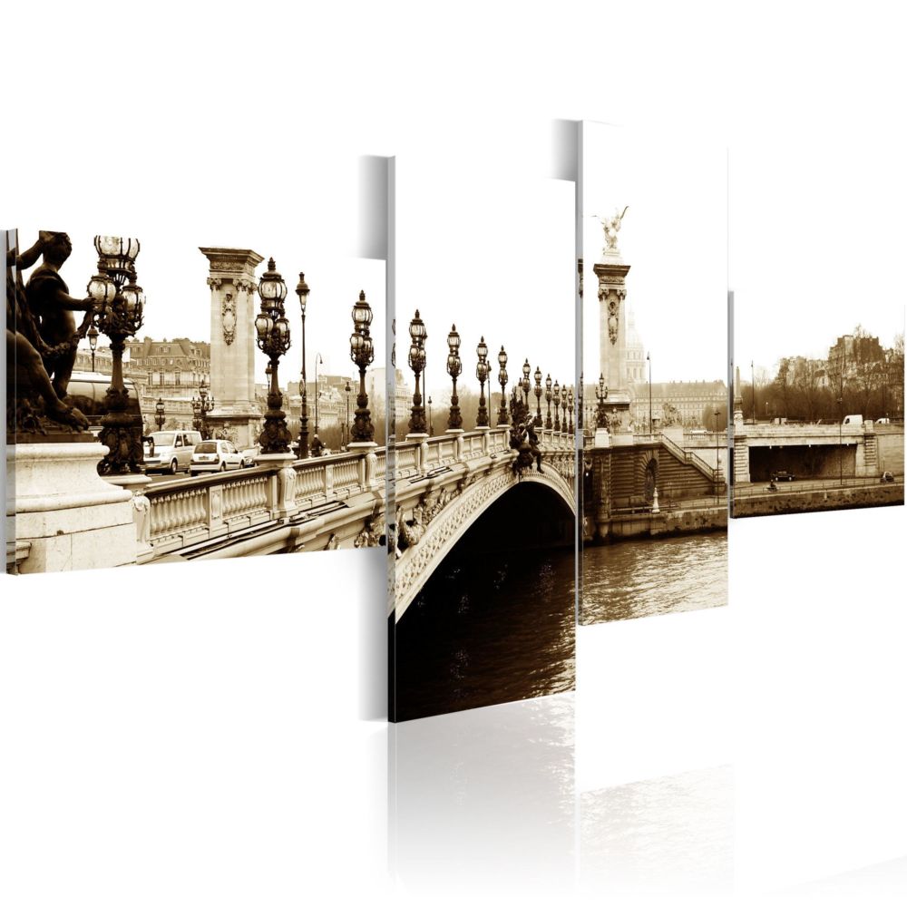 Artgeist - Tableau - Pont Alexandre-III à Paris 100x45 - Tableaux, peintures