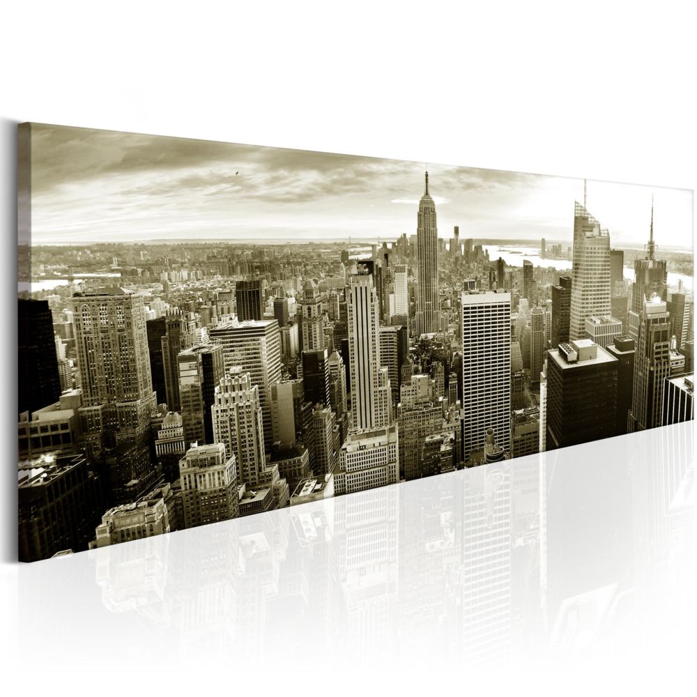 Bimago - Tableau - Manhattan: Financial Paradise - Décoration, image, art | Villes | New York | - Tableaux, peintures