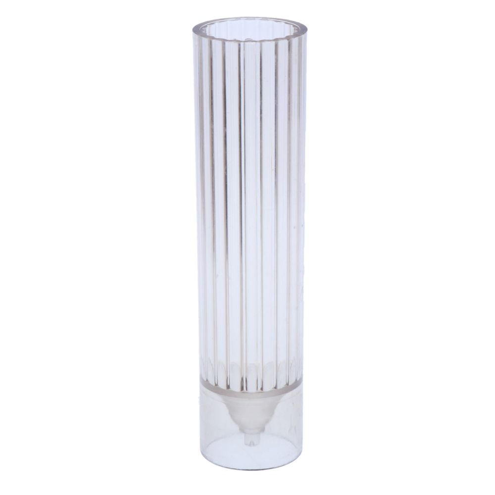 marque generique - Bougie en plastique en forme de cylindre clair de spire moule des bougies faisant l'artisanat 125mm 153.5x34.5mm - Bougies