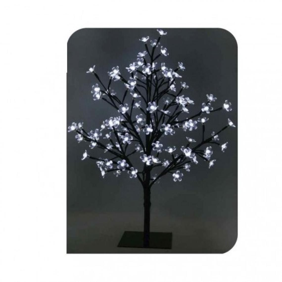 Edm - 3D Sakura Tree Tronc Droit 60cm 120 LED Blanc Froid (Intérieur) EDM - Sapin de Noël