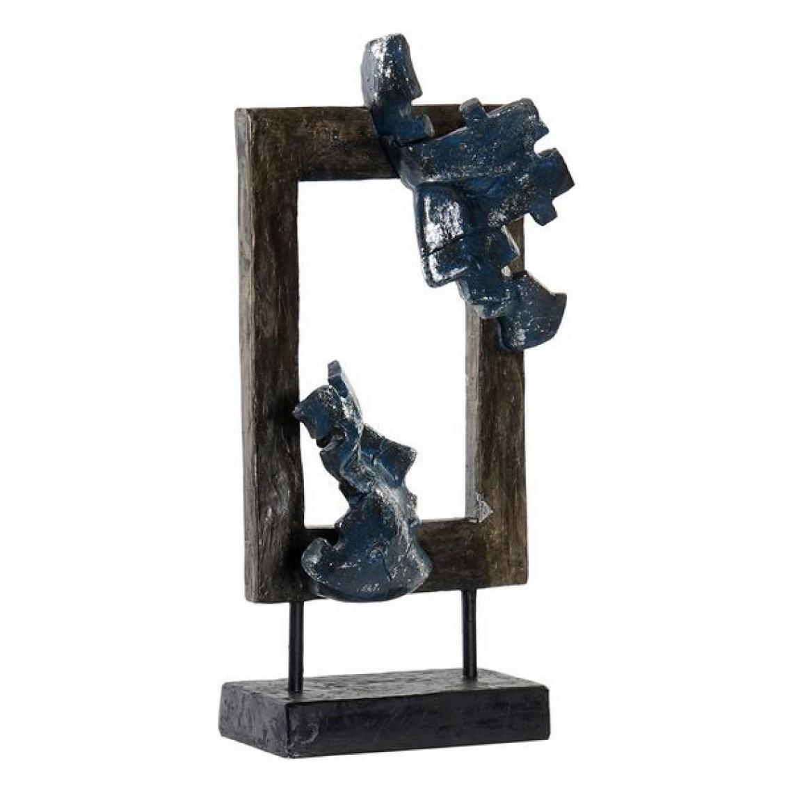 Unknown - Figurine Décorative DKD Home Decor Abstrait Métal Résine (18 x 9 x 39 cm) - Statues