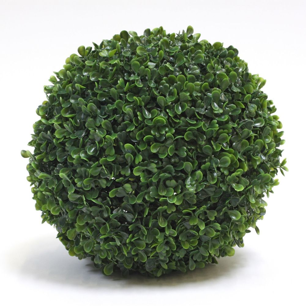 Atmosphera, Createur D'Interieur - Boule de buis artificielle - Diam. 38 cm - Plantes et fleurs artificielles
