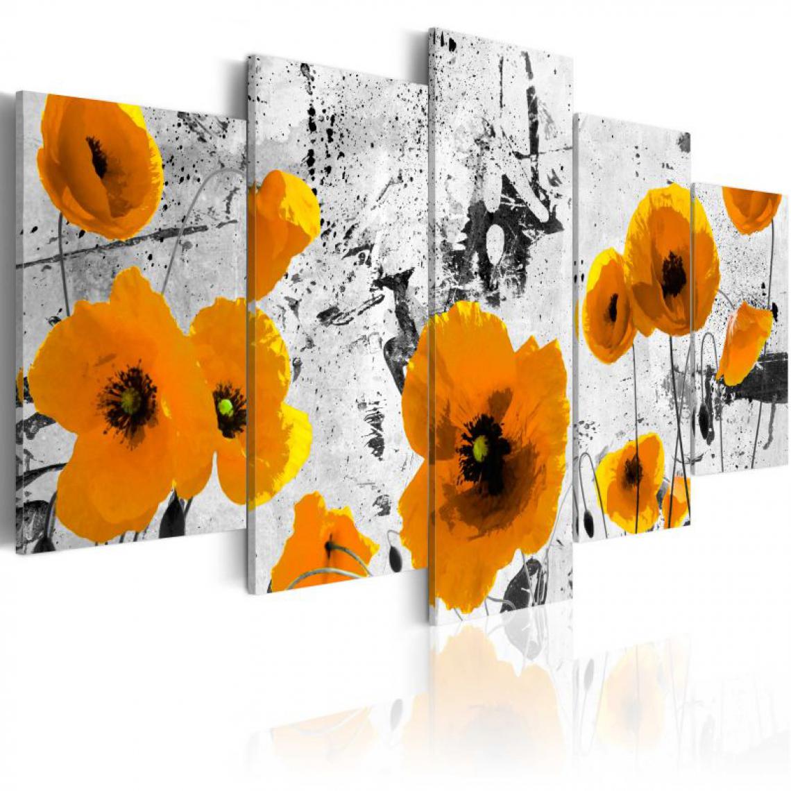 Artgeist - Tableau - Poppies in the royal color .Taille : 200x100 - Tableaux, peintures