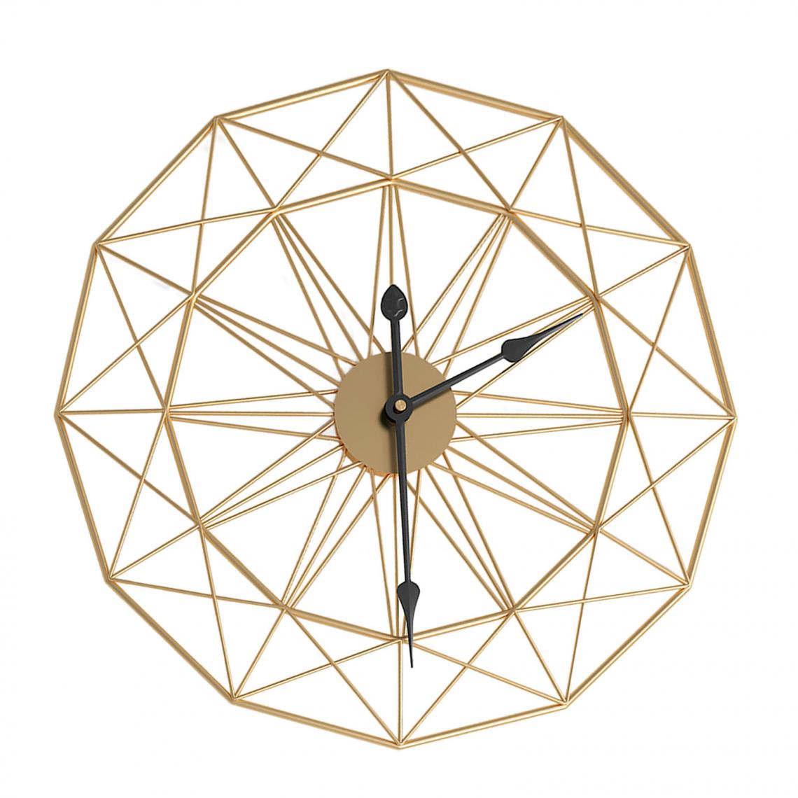 marque generique - Horloge numérique de fer 24 horloges métalliques de fer mural - Horloges, pendules