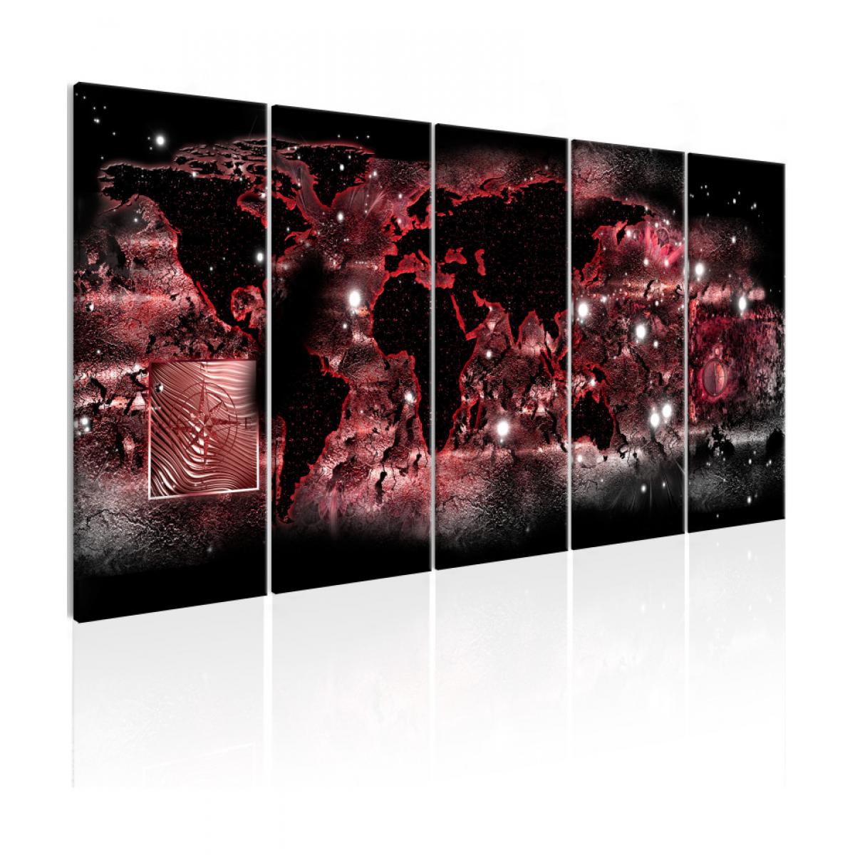 Artgeist - Tableau - Red Light 225x90 - Tableaux, peintures