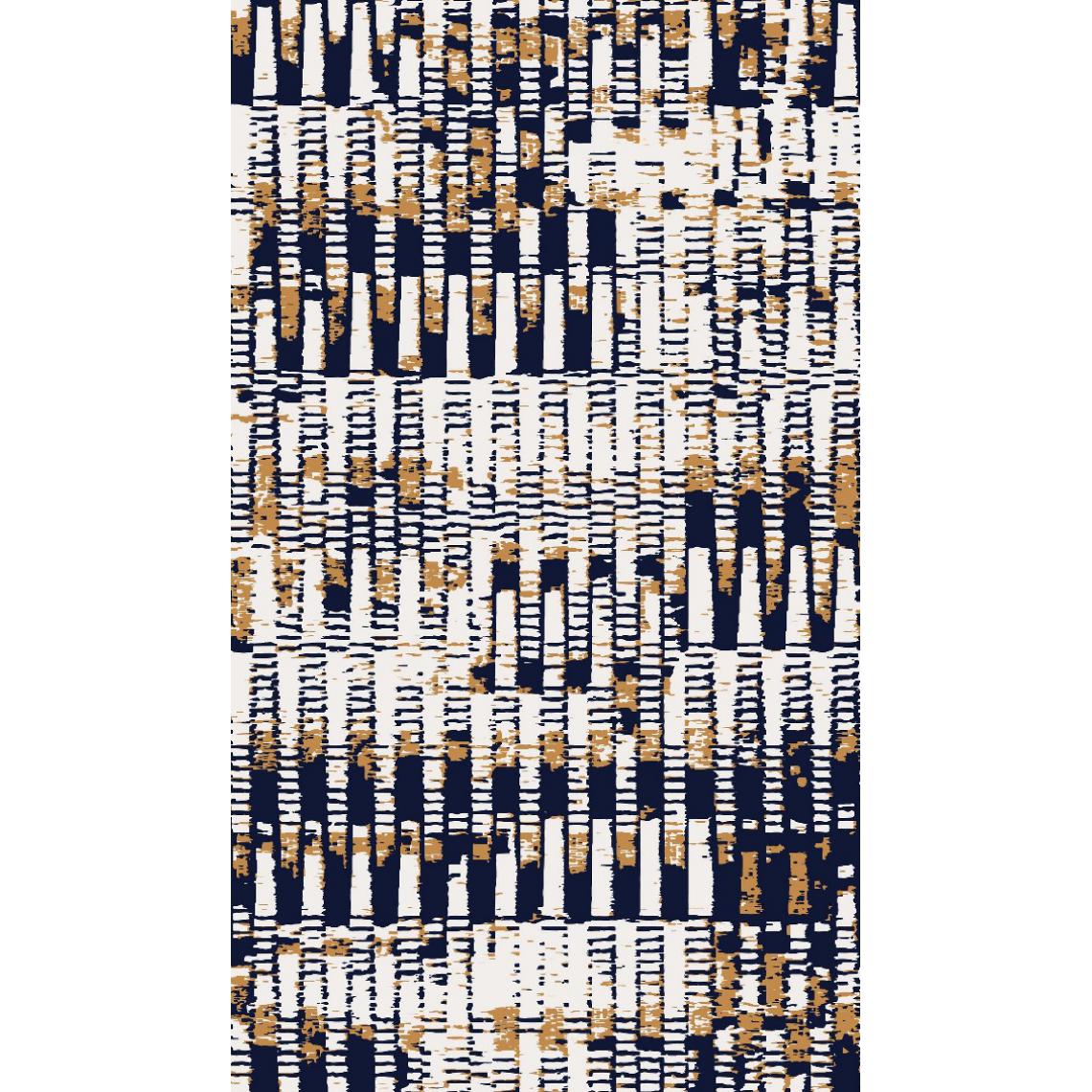 Homemania - HOMEMANIA Tapis Imprimé Genetic 1 - Résumé - Décoration de Maison - antidérapants - Pour Salon, séjour, chambre à coucher - Multicolore en Polyester, Coton, 80 x 120 cm - Tapis