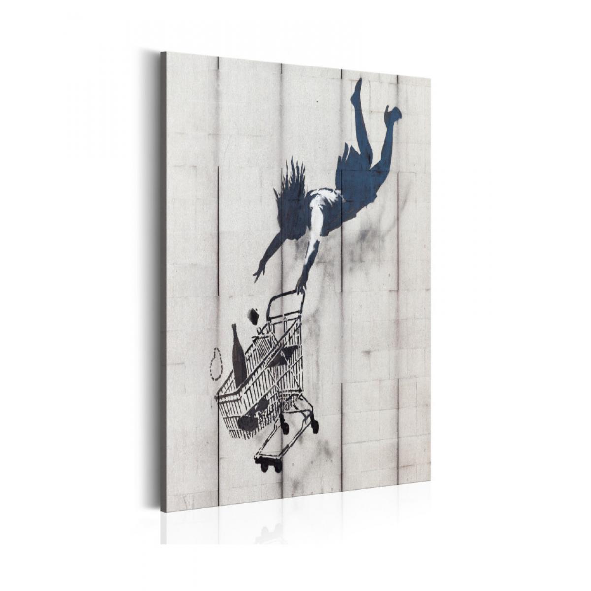 Artgeist - Tableau - Shop Til You Drop by Banksy 40x60 - Tableaux, peintures