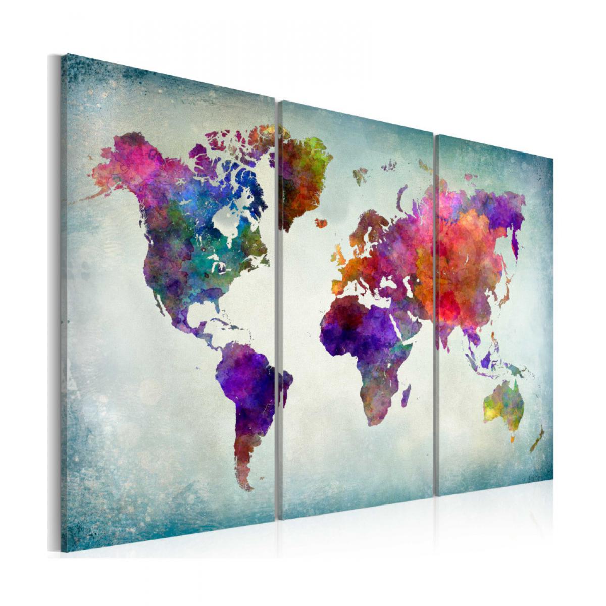 Artgeist - Tableau - Monde coloré 90x60 - Tableaux, peintures