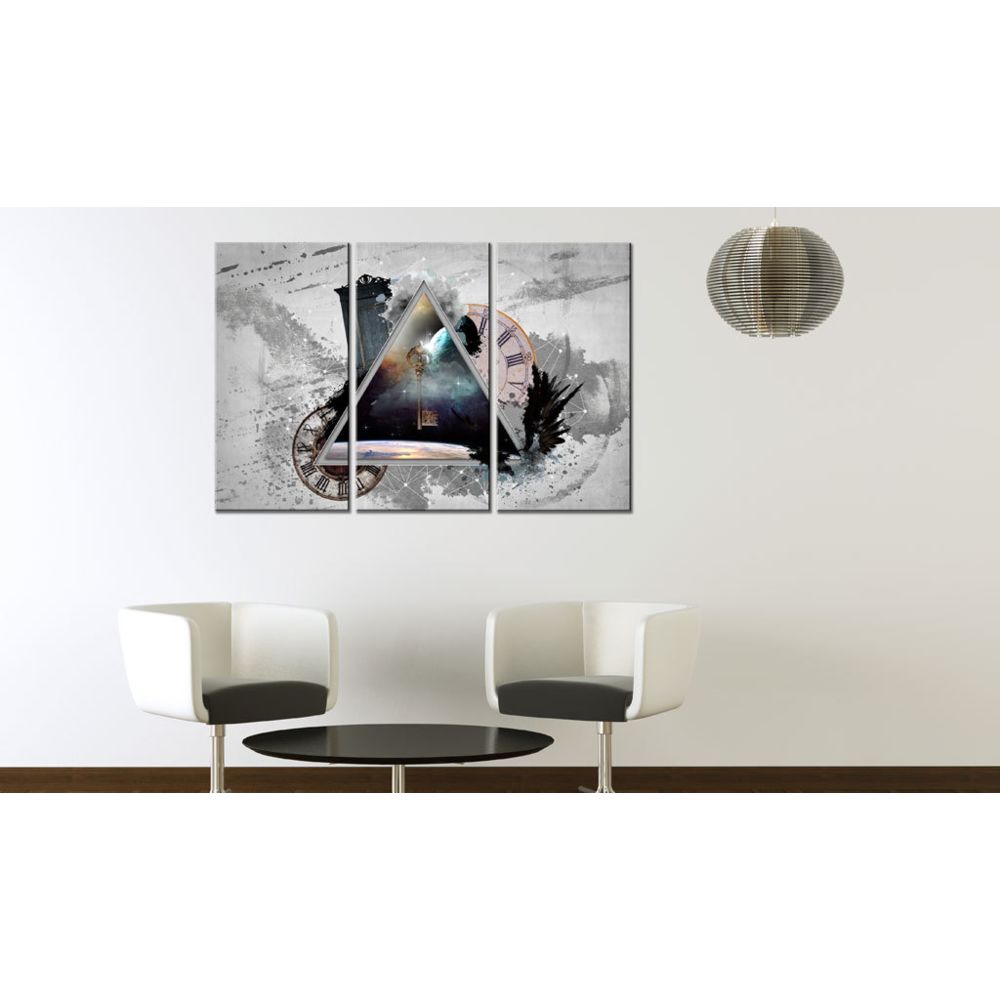 marque generique - 60x40 Tableau Abstraction Stylé Key to human thoughts - Tableaux, peintures