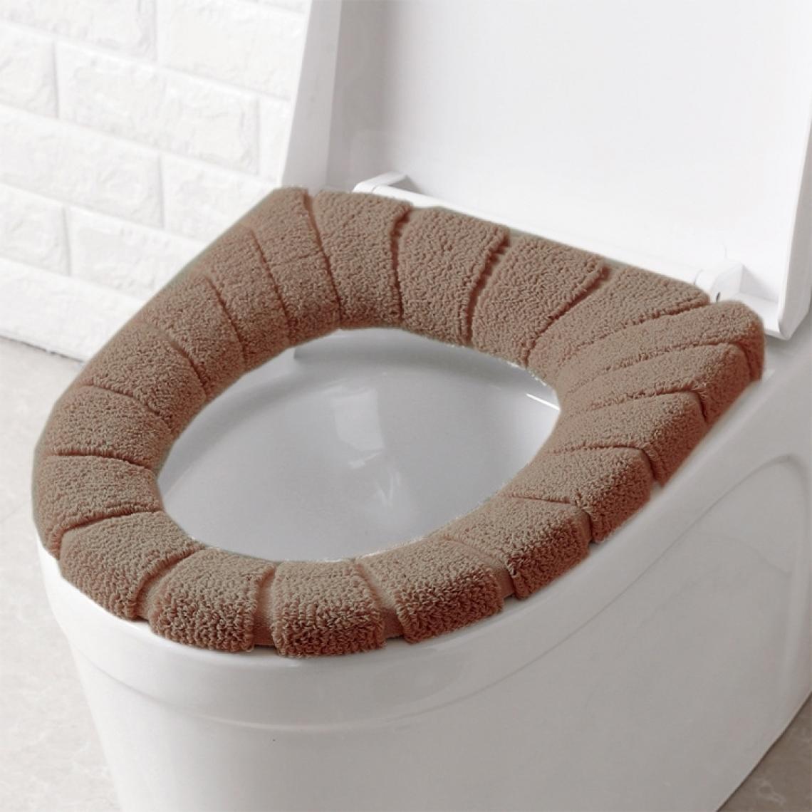 Wewoo - Coussin de toilette d'hiver en café forme de citrouille, diamètre: 30cm - Tapis