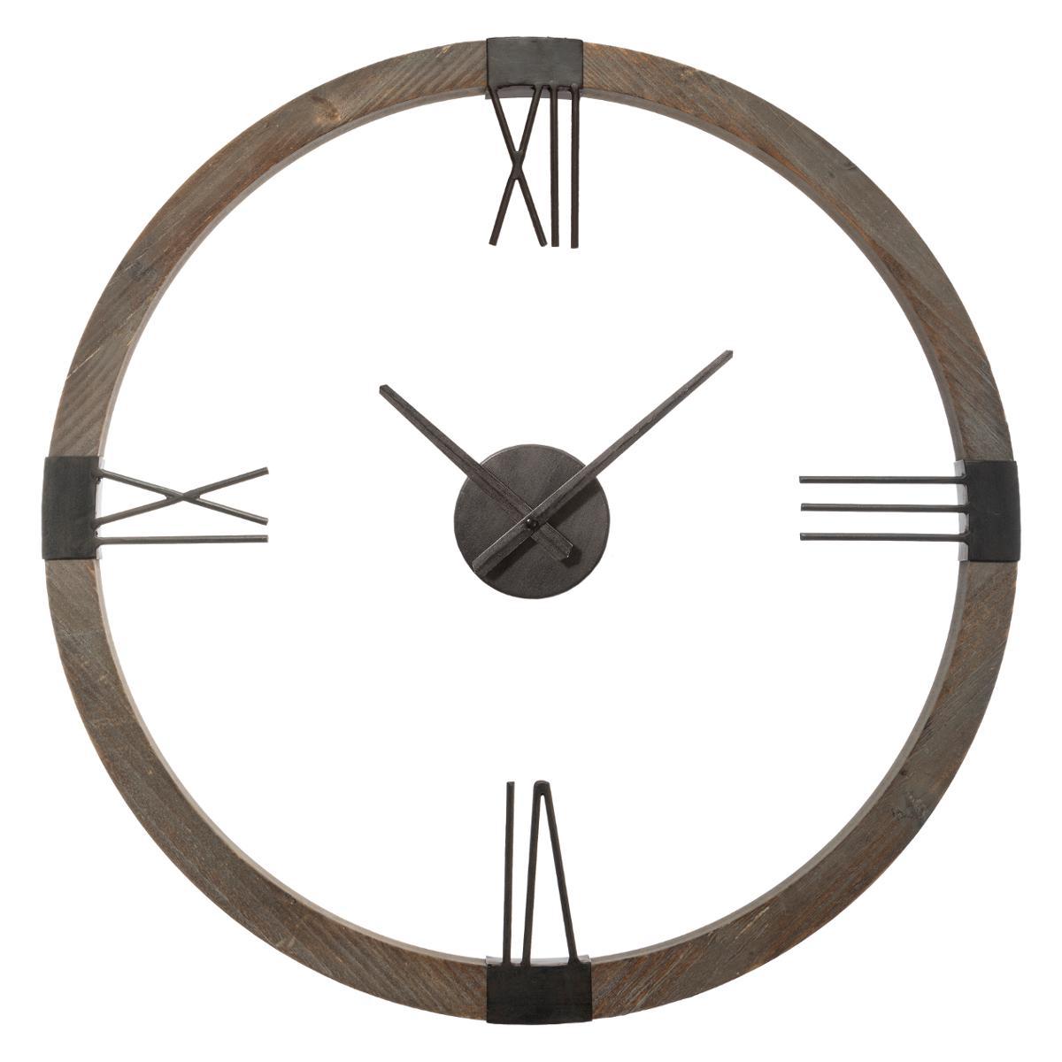Atmosphera, Createur D'Interieur - Pendule en Métal / MDF D58 - Horloges, pendules