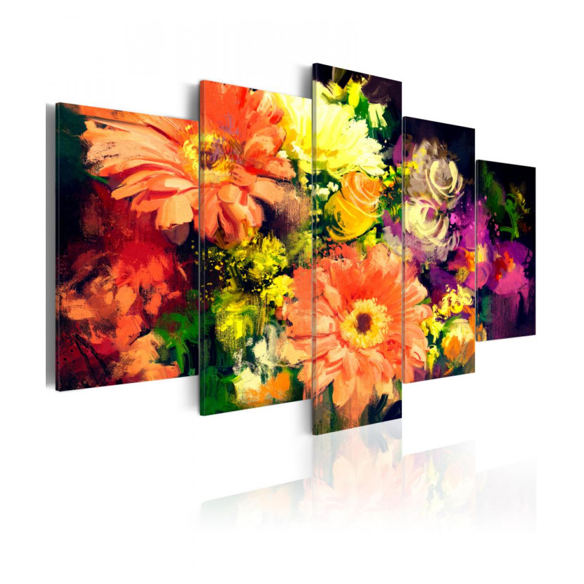Artgeist - Tableau - Spring Collage 100x50 - Tableaux, peintures