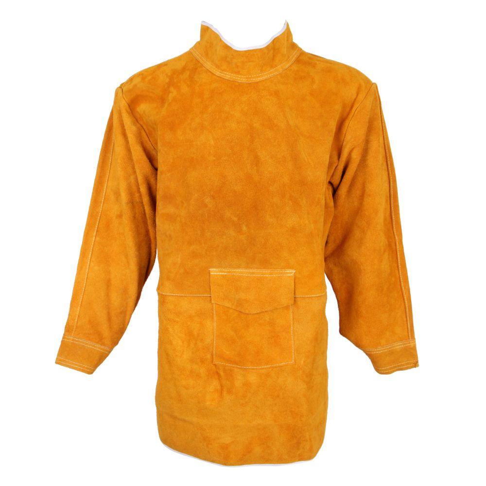 marque generique - vêtement de soudage tablier vêtements de protection pour soudeur 110cm jaune - Cendriers