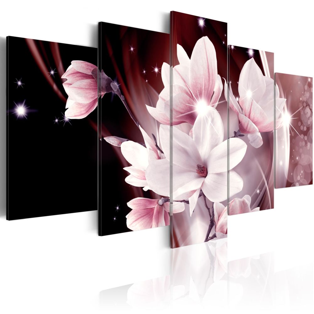 Bimago - Tableau - Muse florale - Décoration, image, art | Abstraction | Fleurs et plantes | - Tableaux, peintures