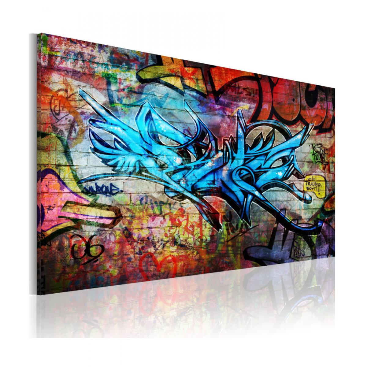 Artgeist - Tableau - Anonymous graffiti 90x60 - Tableaux, peintures