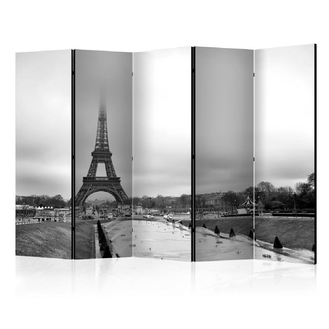 Artgeist - Paravent 5 volets - Tower in the Fog II [Room Dividers] 225x172 - Paravents