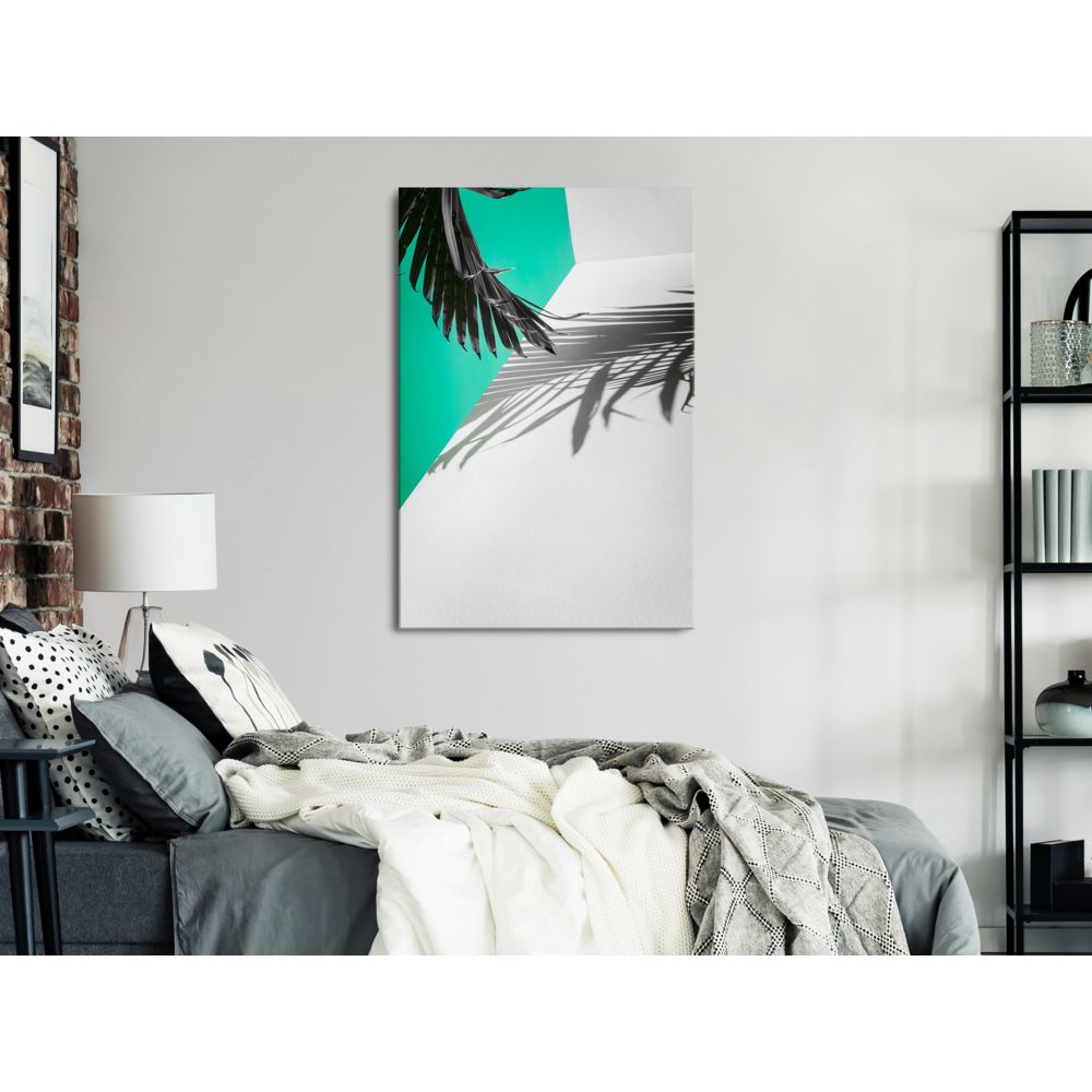 marque generique - 60x40 Tableau Modernes Abstraction sublime Twig Shadow (1 Part) Wide - Tableaux, peintures