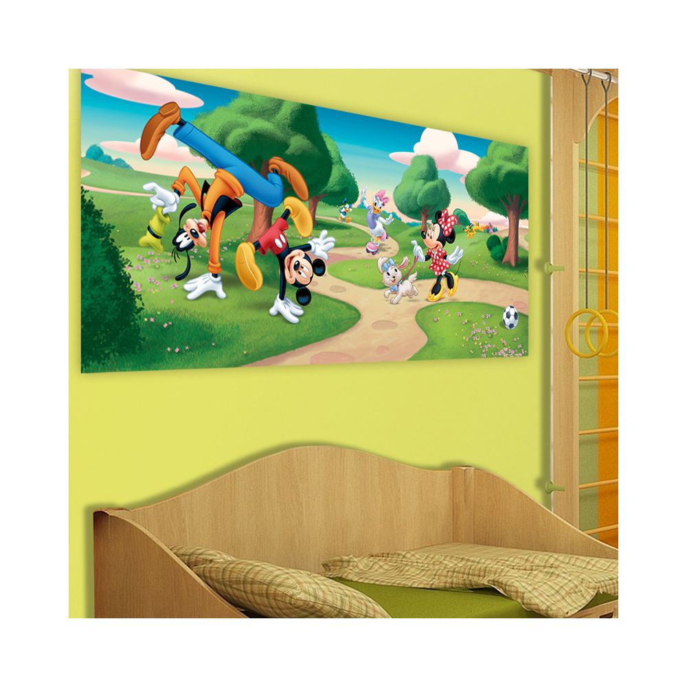 Bebe Gavroche - Poster géant Mickey Minnie au Parc Disney 202X90 CM - Affiches, posters